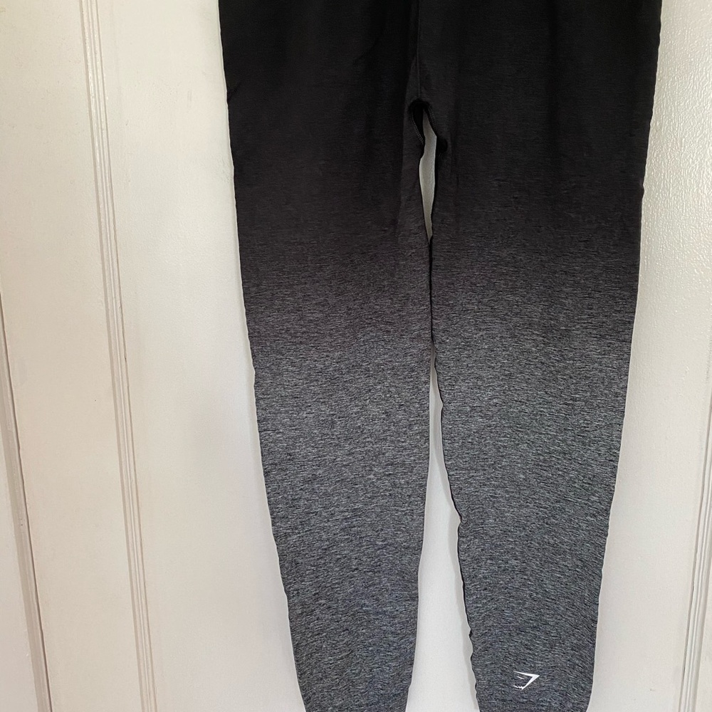 Women’s Gymshark Adapt Seamless Ombré Leggings Black/Black Marl